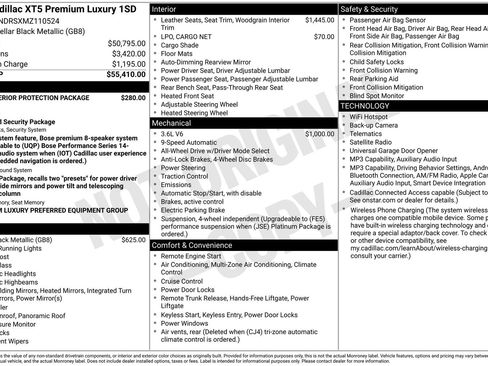 Used 2021 Cadillac XT5 Premium Luxury AWD/4WD image 2