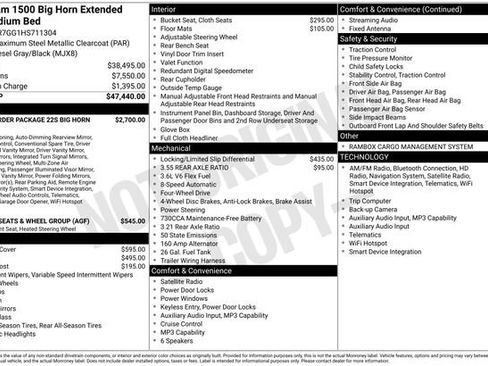 Used 2017 RAM 1500 Big Horn image 7