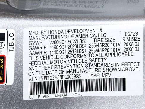 Certified 2023 Acura RDX A-Spec AWD/4WD image 40