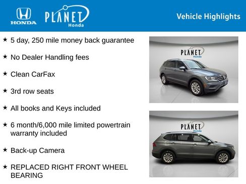 Used 2020 Volkswagen Tiguan S w/ 3rd Row Seat Package AWD/4WD image 4