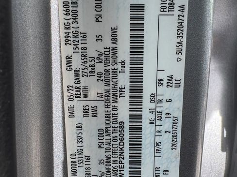 Used 2022 Ford F150 4x4 SuperCrew image 35