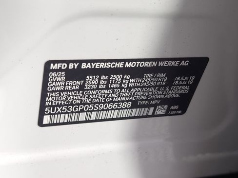 Used 2025 BMW X3 xDrive30i w/ Convenience Package AWD/4WD image 18