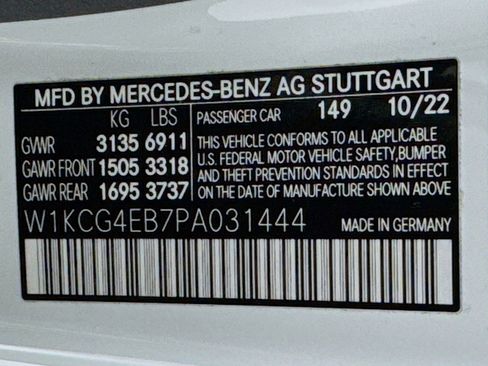 Certified 2023 Mercedes-Benz EQS 580 EQS 580 image 24