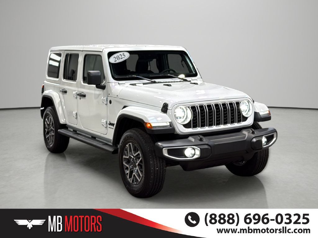 Used 2025 Jeep Wrangler Unlimited Sahara AWD/4WD image 6