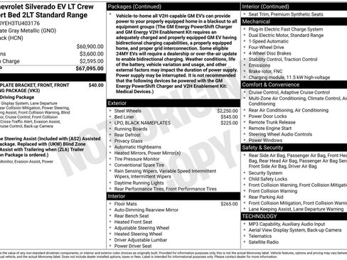 New 2026 Chevrolet Silverado EV LT AWD/4WD image 4