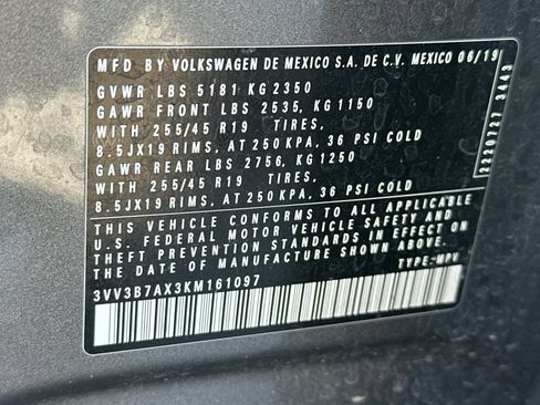 Used 2019 Volkswagen Tiguan SEL R-Line image 55