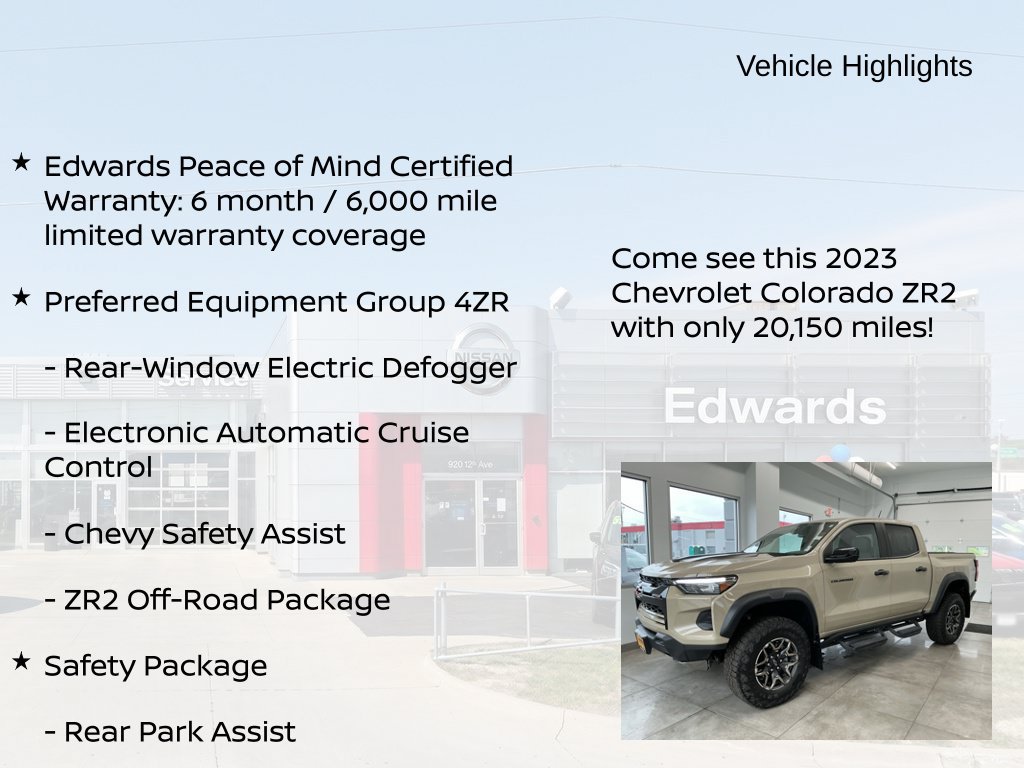 Used 2023 Chevrolet Colorado ZR2 w/ ZR2 Convenience Package III AWD/4WD image 11