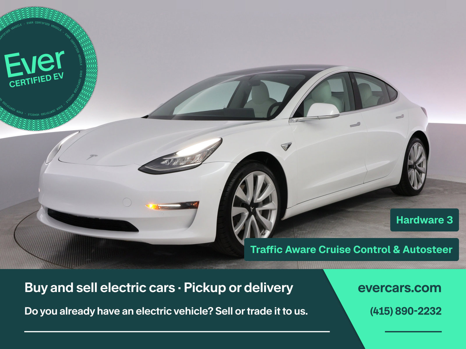Used 2019 Tesla Model 3 Standard Range Plus RWD image 1