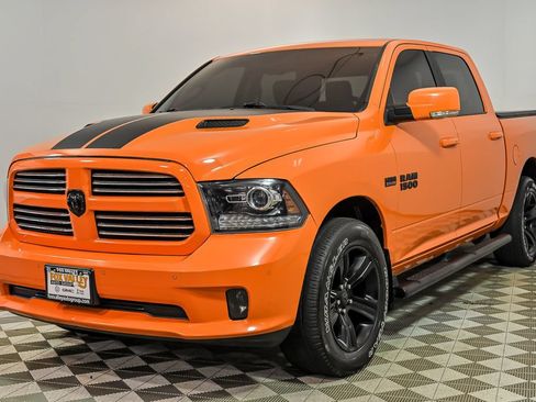 Used 2017 RAM 1500 Sport w/ Ignition Orange Sport Package AWD/4WD image 5