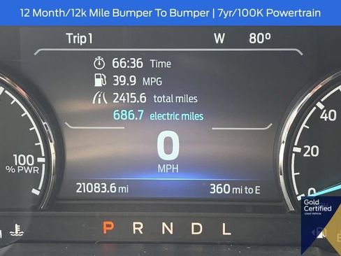 Used 2022 Ford Maverick Lariat w/ Lariat Luxury Package FWD image 42