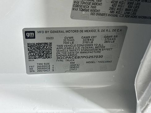 Used 2023 Chevrolet Silverado 1500 LT w/ Protection Package RWD image 32
