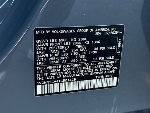 New 2026 Volkswagen Atlas SE AWD/4WD image 29