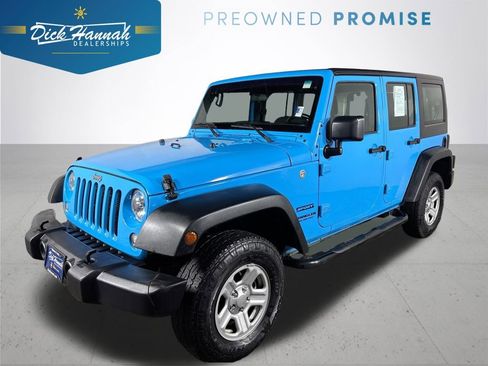 Used 2017 Jeep Wrangler Unlimited Sport w/ Connectivity Group image 1