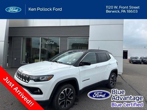 Used 2023 Jeep Compass Limited w/ Sun and Sound Group AWD/4WD image 1