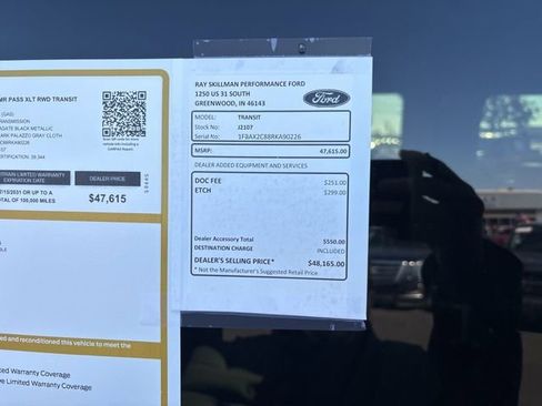 Certified 2024 Ford Transit 350 XLT image 3