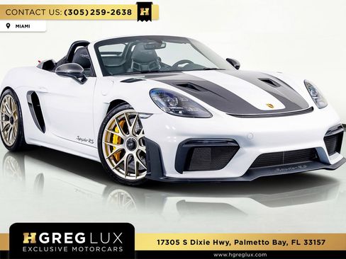 Used 2024 Porsche 718 Boxster Spyder RS w/ Weissach Package image 1