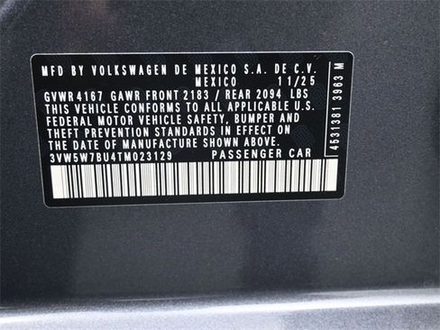 New 2026 Volkswagen Jetta S image 20