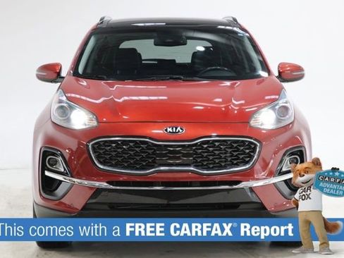 Used 2021 Kia Sportage EX w/ EX Technology Package AWD/4WD image 2