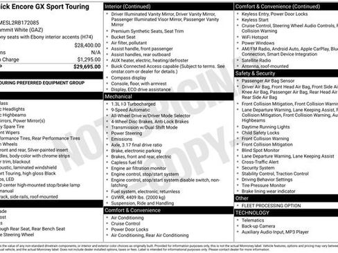 Used 2024 Buick Encore GX Sport Touring image 26