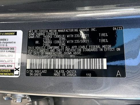 Used 2023 Lexus RX 350 FWD w/ Cold Area Package image 19