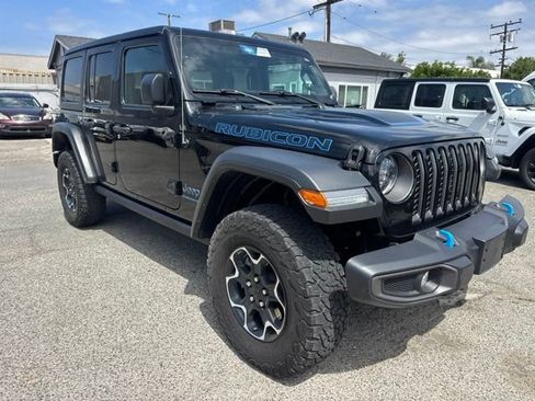 Used 2023 Jeep Wrangler Unlimited Rubicon 4xe w/ Cold Weather Group AWD/4WD image 3
