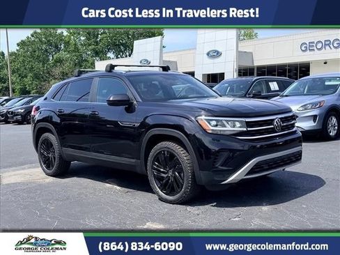 Used 2023 Volkswagen Atlas Cross Sport SE w/ Panoramic Sunroof Package FWD image 1
