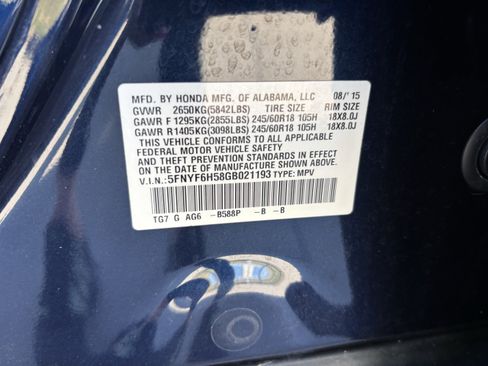 Used 2016 Honda Pilot EX-L image 36