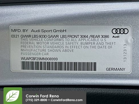 Used 2021 Audi RS 7 Sportback w/ Carbon Optic Package AWD/4WD image 34