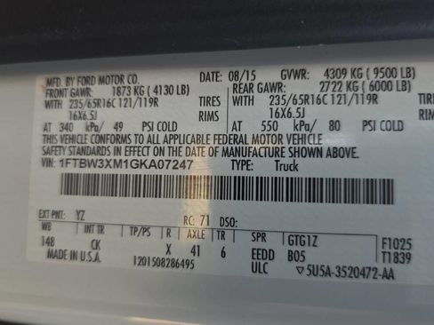 Used 2016 Ford Transit 350 148 High Roof Extended w/ Interior Upgrade Package image 15