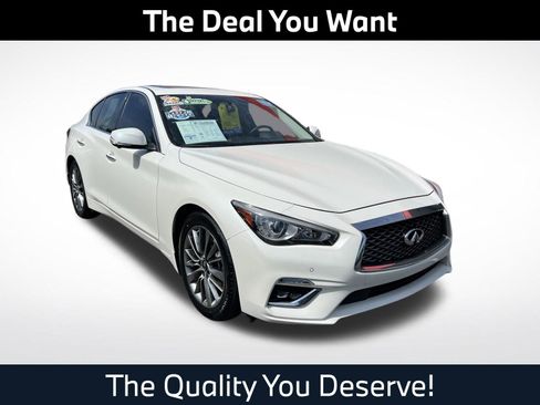 Used 2023 INFINITI Q50 Luxe w/ Cargo Package AWD/4WD image 1