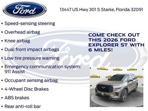 New 2026 Ford Explorer ST image 25