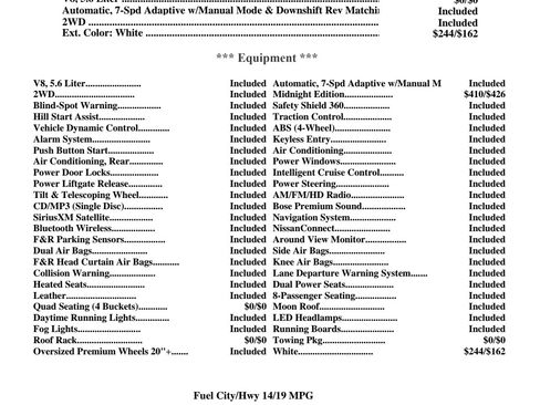Used 2023 Nissan Armada SL w/ Midnight Edition Package image 15