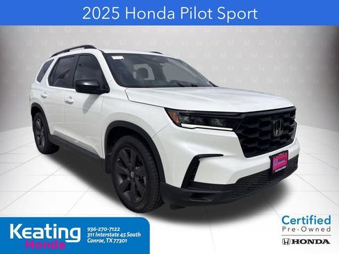 Certified 2025 Honda Pilot Sport image 1