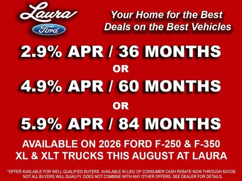 New 2026 Ford F250 XLT w/ XLT Premium Package AWD/4WD image 5