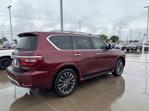 Used 2023 Nissan Armada Platinum w/ Captain's Chairs Package AWD/4WD image 3
