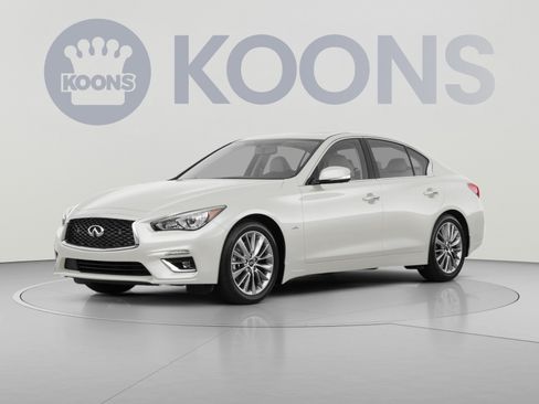 Used 2019 INFINITI Q50 Luxe w/ Essential Package (3.0T Luxe) AWD/4WD image 1