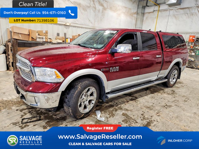Used 2018 RAM 1500 Laramie w/ Convenience Group AWD/4WD image 1