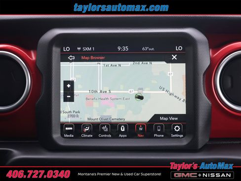 Used 2020 Jeep Gladiator Rubicon w/ Uconnect 4C Nav & Sound Group AWD/4WD image 14