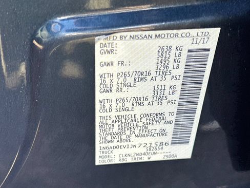 Used 2018 Nissan Frontier SV AWD/4WD image 26