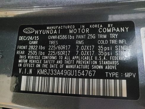 Used 2016 Hyundai Tucson SE w/ Option Group 02 image 33