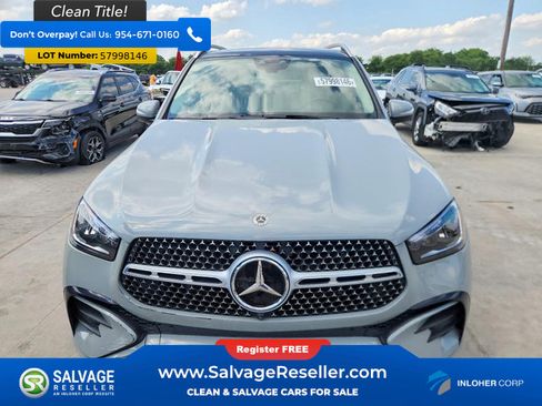Used 2024 Mercedes-Benz GLE 450e 4MATIC w/ AMG Line Exterior image 7