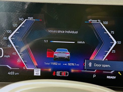 Used 2025 BMW i4 eDrive40 w/ M Sport Package RWD image 12
