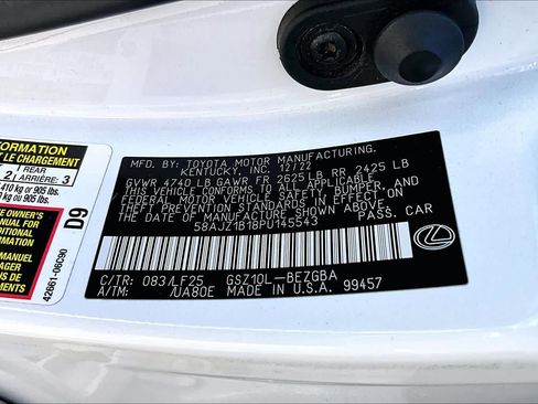 Used 2023 Lexus ES 350 F Sport w/ Accessory Package (Z2) FWD image 34