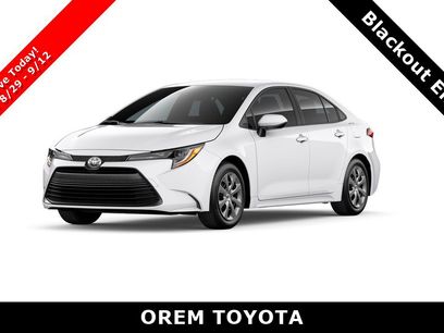 New 2026 Toyota Corolla LE