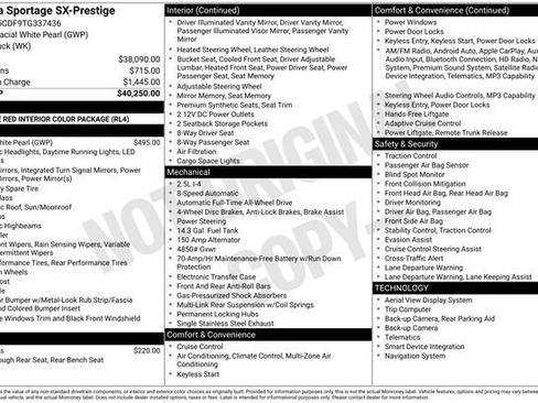 New 2026 Kia Sportage SX image 29