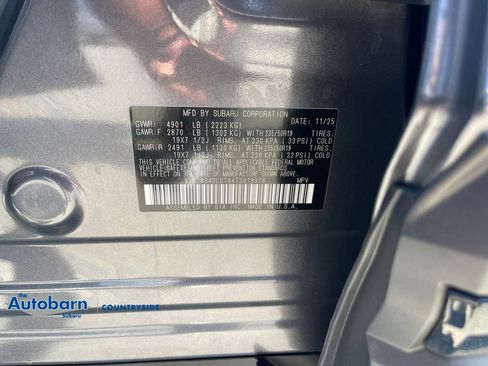 Certified 2026 Subaru Forester Touring AWD/4WD image 30