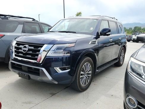 Used 2023 Nissan Armada SL w/ Captain's Chairs Package AWD/4WD image 1