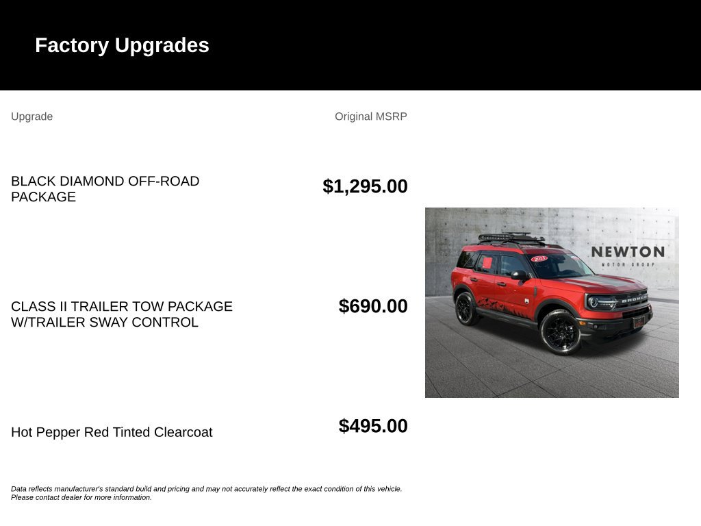Used 2023 Ford Bronco Sport Big Bend AWD/4WD image 6