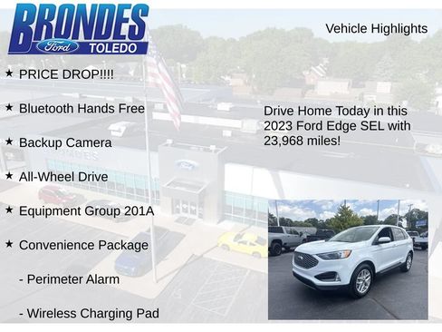 Used 2023 Ford Edge SEL w/ Convenience Package AWD/4WD image 5