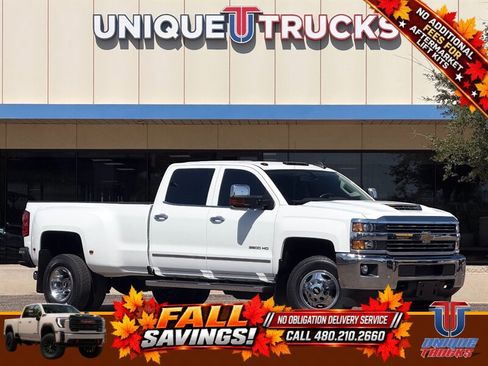 Used 2018 Chevrolet Silverado 3500 LTZ w/ Duramax Plus Package AWD/4WD image 1